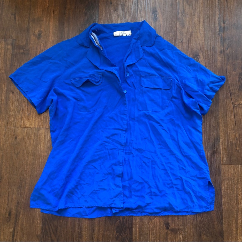 Blue women’s blouse